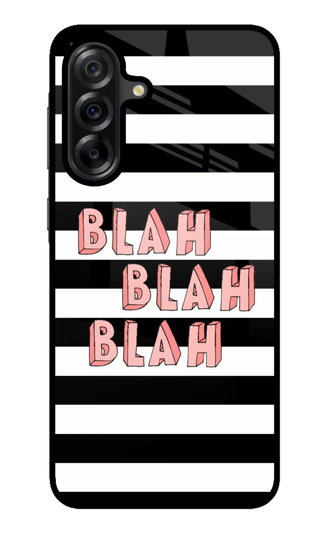 Blah Blah Blah Samsung A36 5G Glass Case