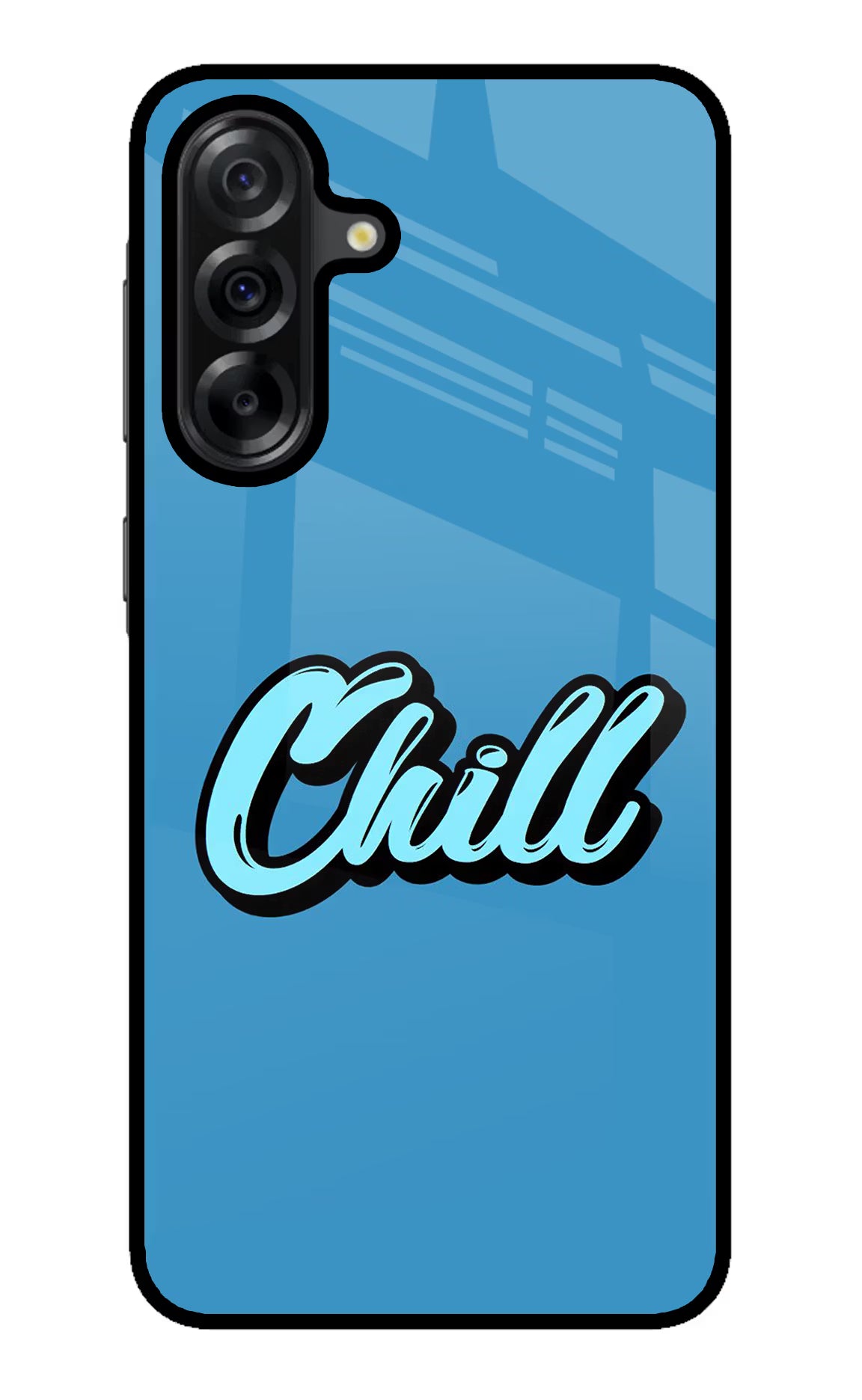 Chill Samsung A36 5G Glass Case Back Cover by Casekaro