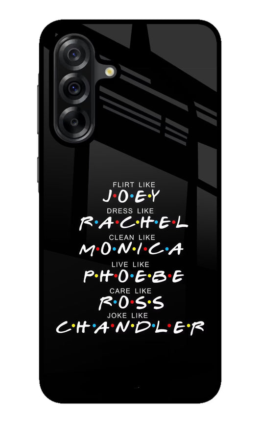 FRIENDS Character Samsung A36 5G Glass Case