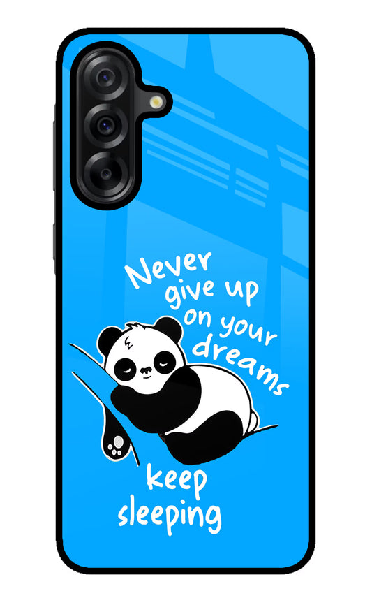 Keep Sleeping Samsung A36 5G Glass Case