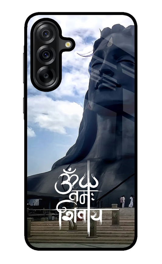 Om Namah Shivay Samsung A36 5G Glass Case