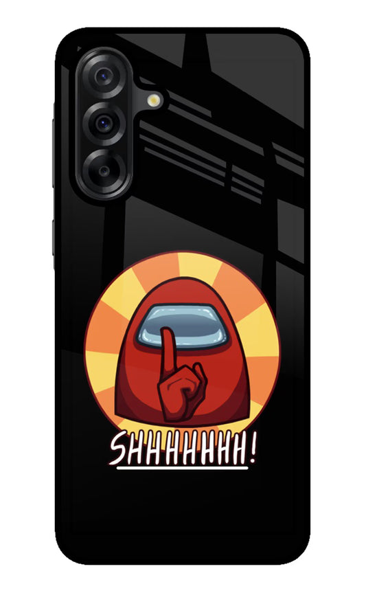 Among Us Shhh! Samsung A36 5G Glass Case