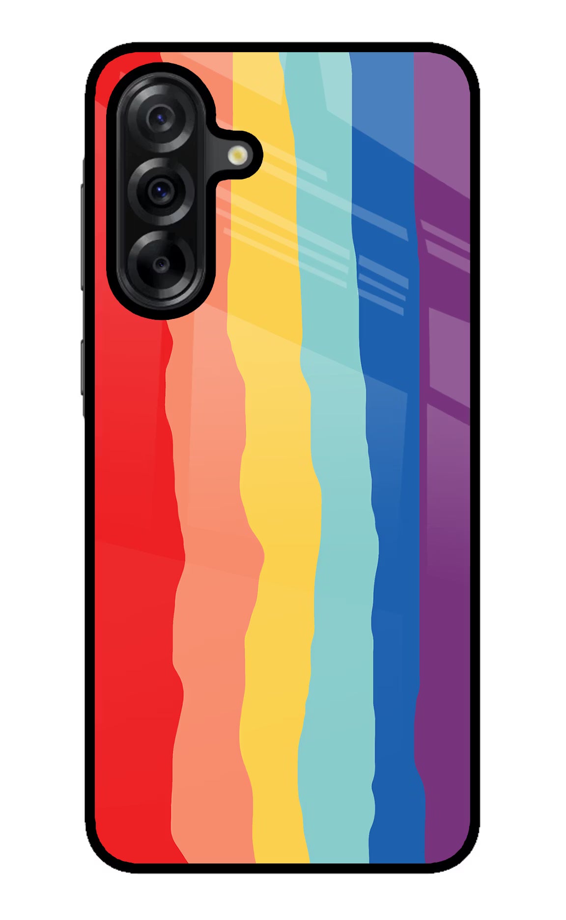 Rainbow Samsung A36 5G Glass Case