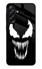 Venom Samsung A36 5G Glass Case Back Cover by Casekaro