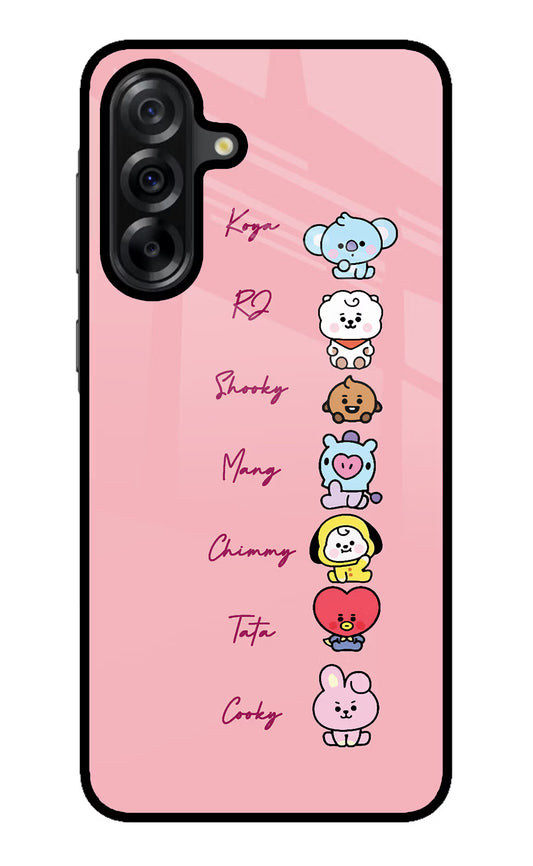 BTS names Samsung A36 5G Glass Case