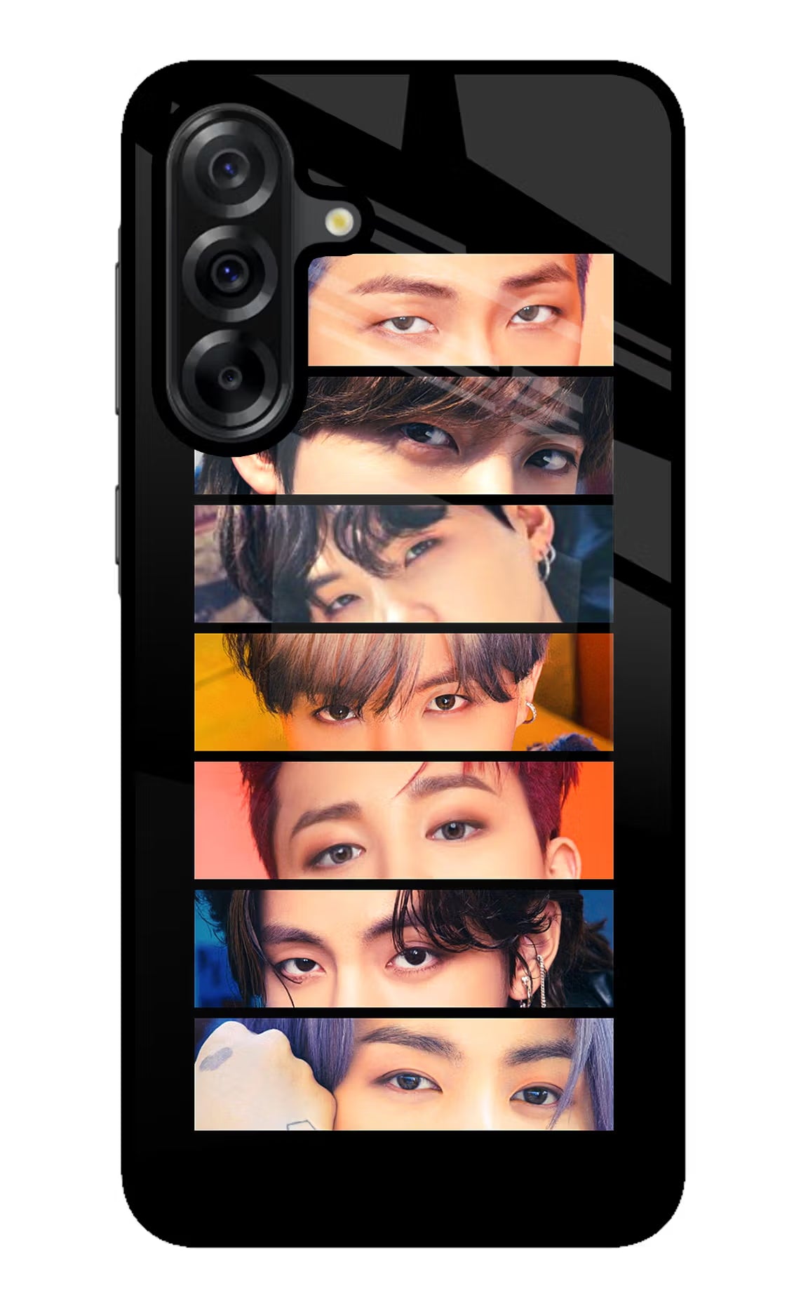 BTS Eyes Samsung A36 5G Glass Case