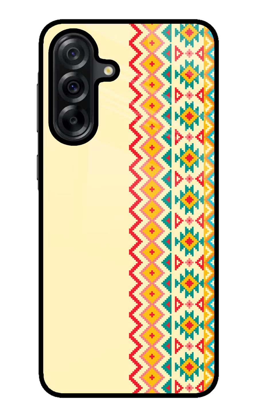 Ethnic Seamless Samsung A36 5G Back Cover, Metal case