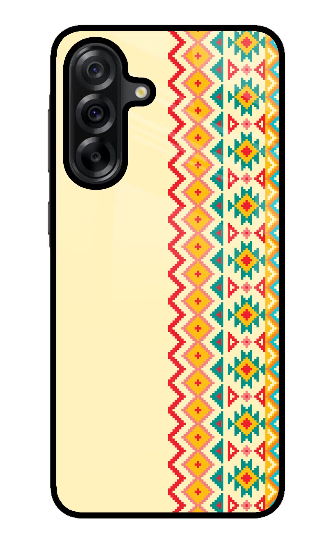 Ethnic Seamless Samsung A36 5G Glass Case