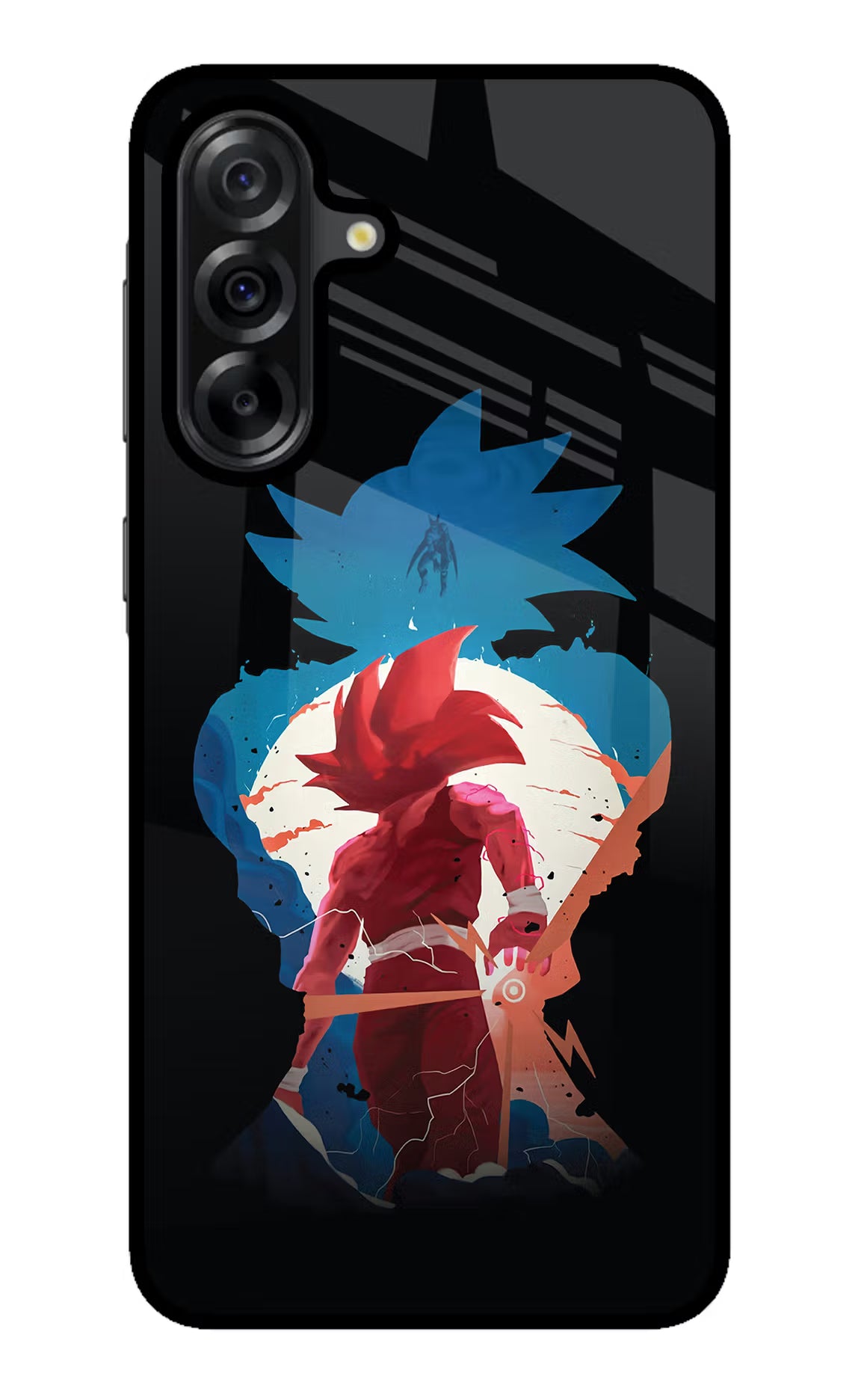 Goku Samsung A36 5G Glass Case Back Cover by Casekaro