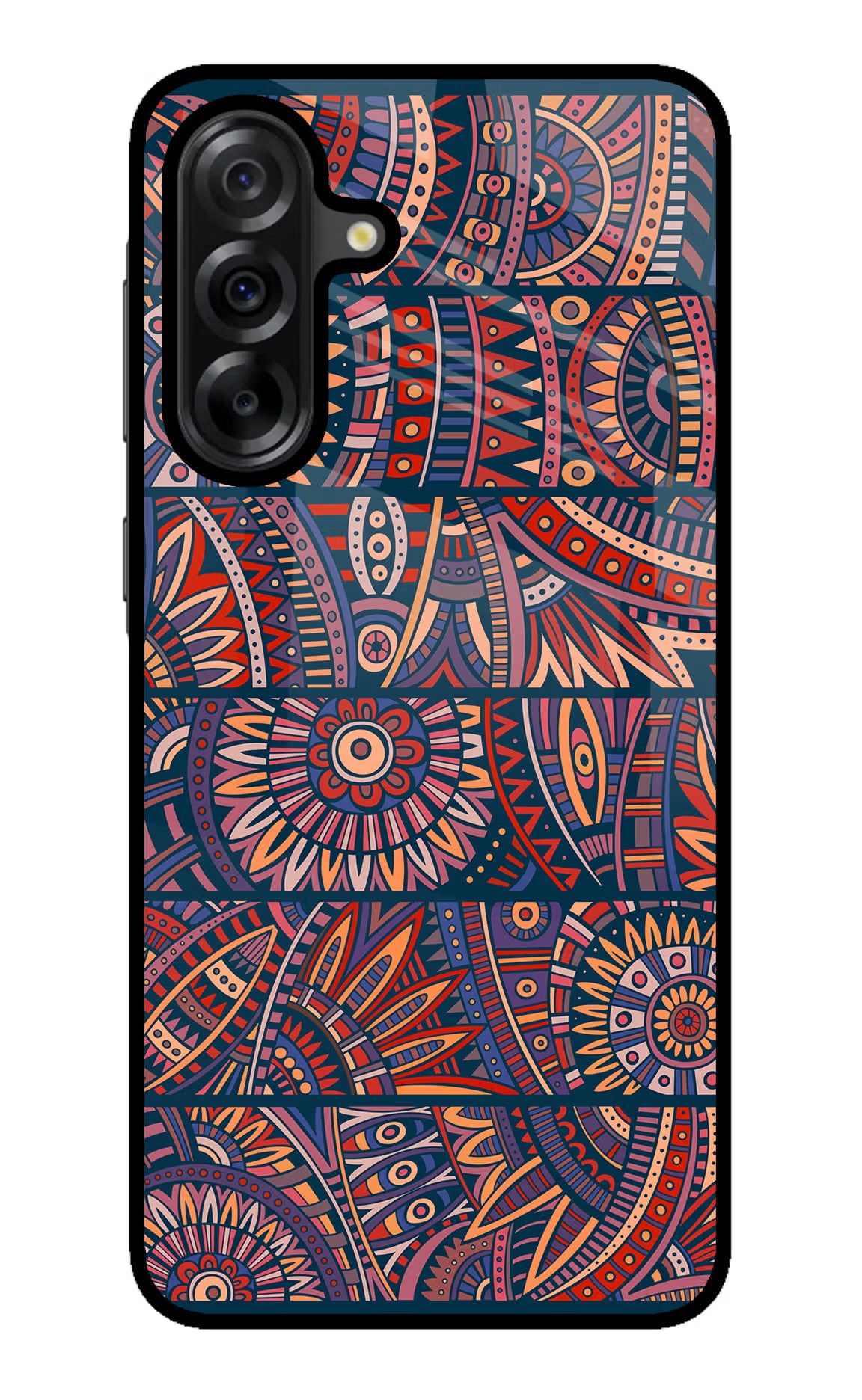 African Culture Design Samsung A36 5G Glass Case Back Cover by Casekaro