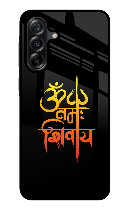 Om Namah Shivay Samsung A36 5G Glass Case