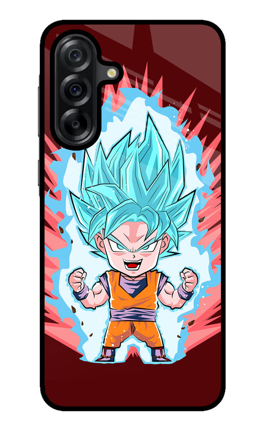 Goku Little Samsung A36 5G Glass Case