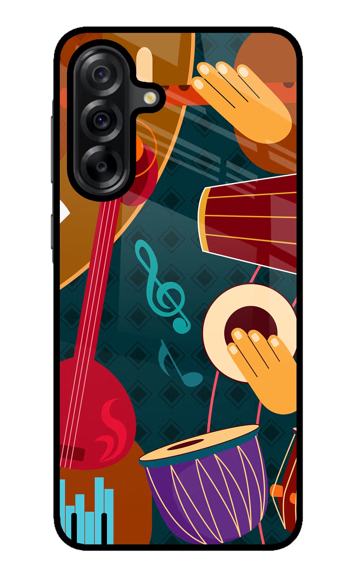 Music Instrument Samsung A36 5G Glass Case