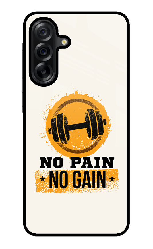 No Pain No Gain Samsung A36 5G Glass Case