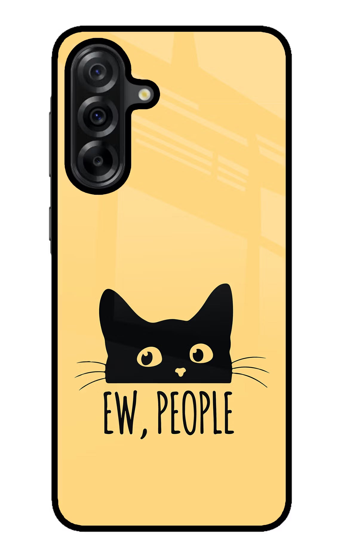 Ew People Catitude Samsung A36 5G Glass Case