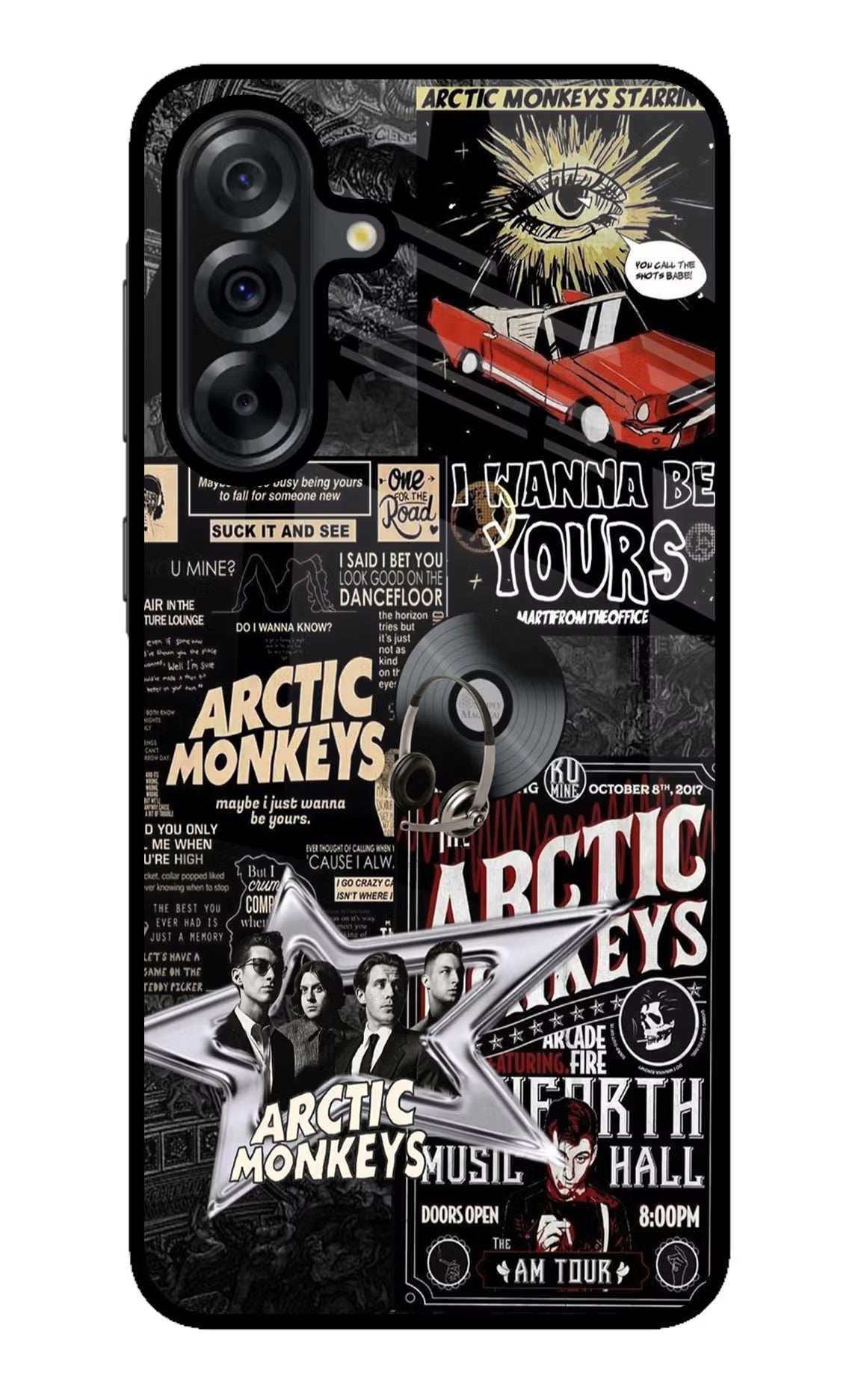 Arctic Monkeys Samsung A36 5G Glass Case