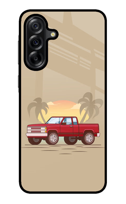 Desert Classic Drive Samsung A36 5G Glass Case
