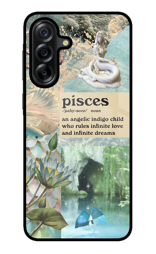 Pisces Zodiac Samsung A36 5G Glass Case