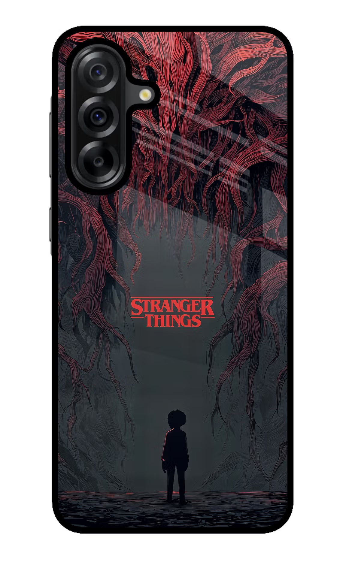 Ordinary Things Dark Side Samsung A36 5G Glass Case Back Cover by Casekaro