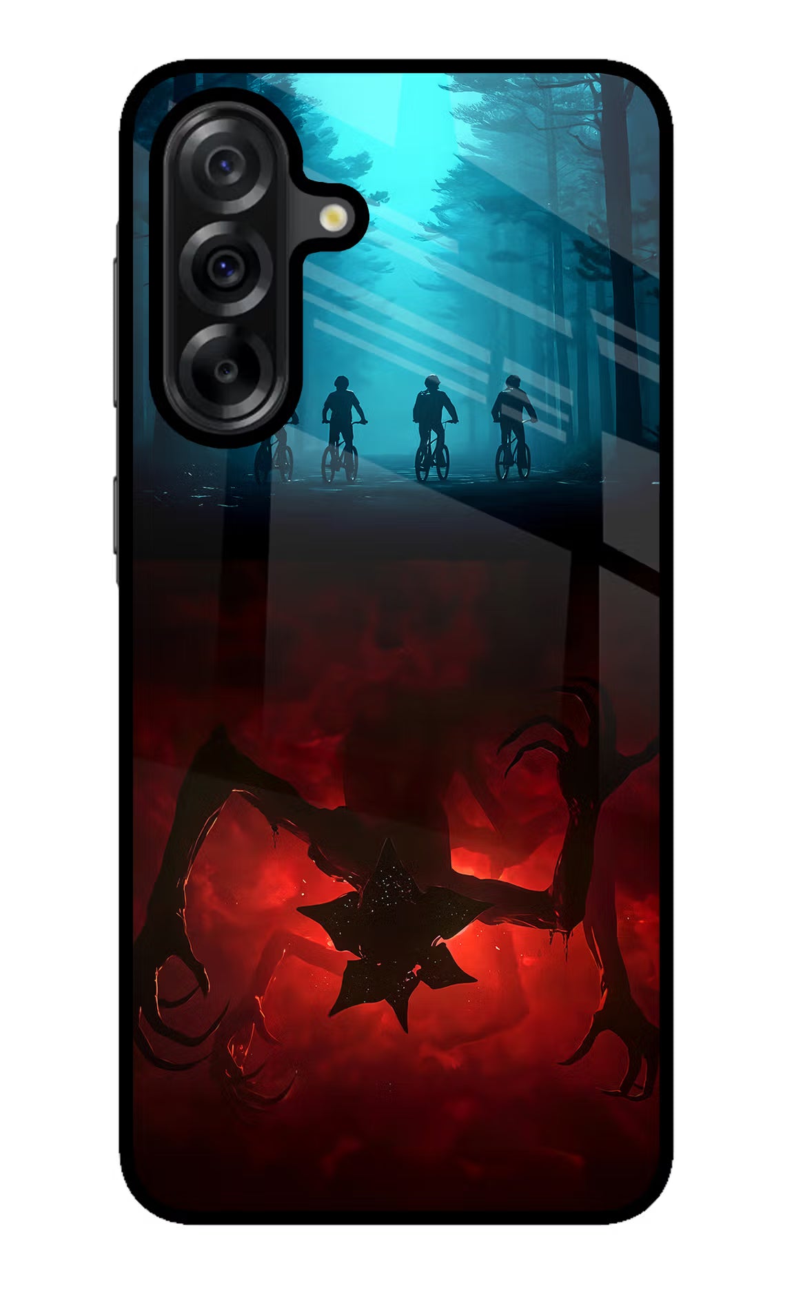 Ordinary Things Downside Up Samsung A36 5G Glass Case Back Cover by Casekaro
