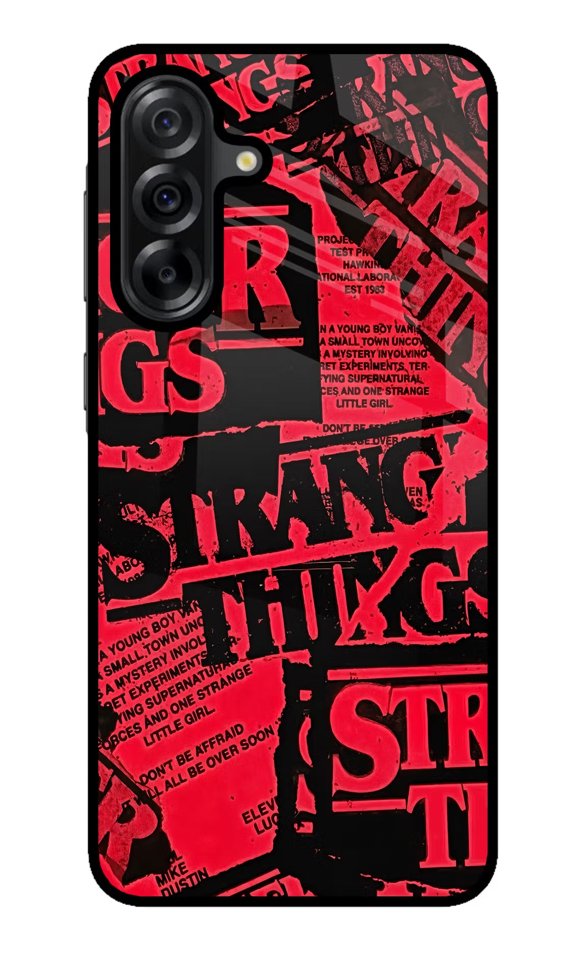 Ordinary Things Samsung A36 5G Glass Case Back Cover by Casekaro
