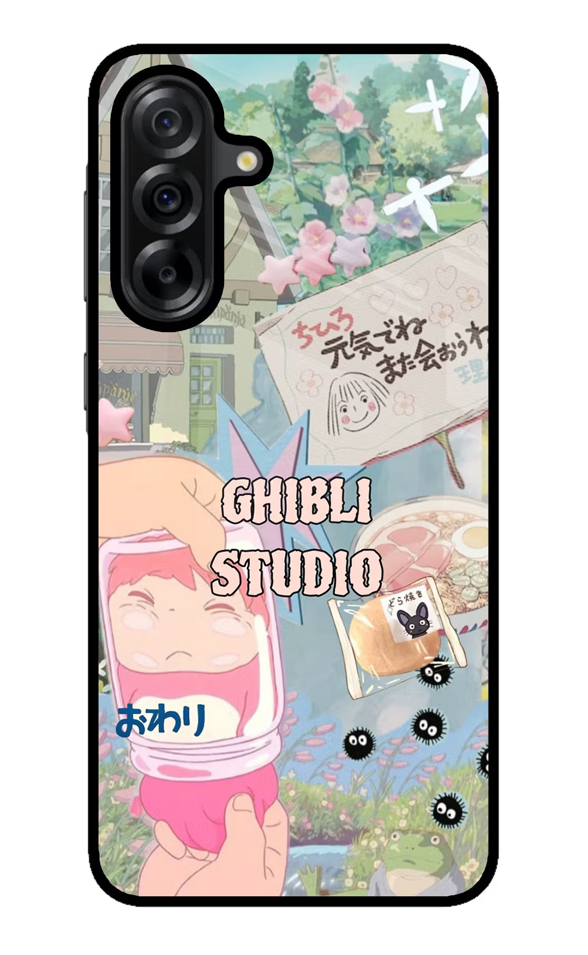Studio Ghibli Samsung A36 5G Glass Case