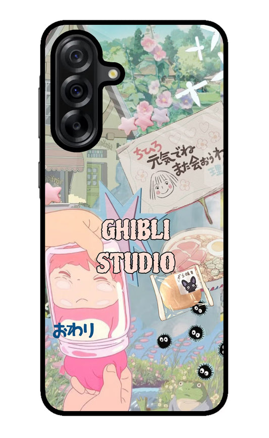 Studio Ghibli Samsung A36 5G Glass Case