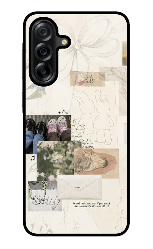 Soft Aesthetic Samsung A36 5G Glass Case