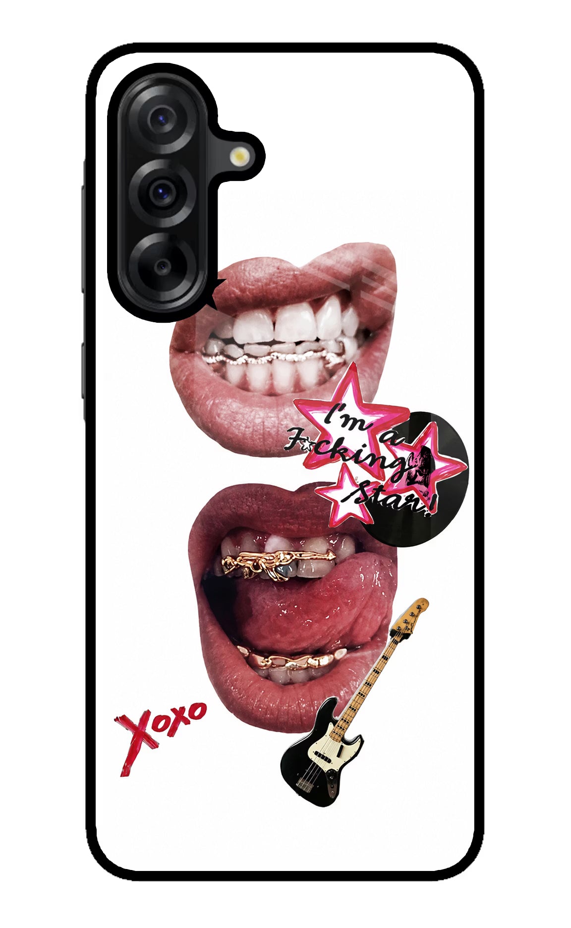 Rockstar Samsung A36 5G Glass Case