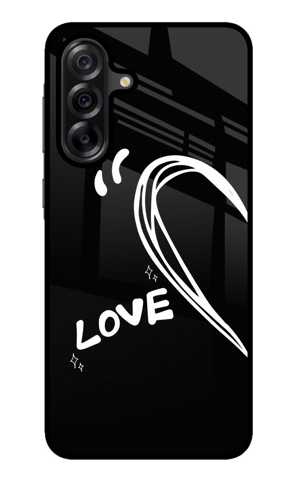 Love Line Samsung A36 5G Glass Case