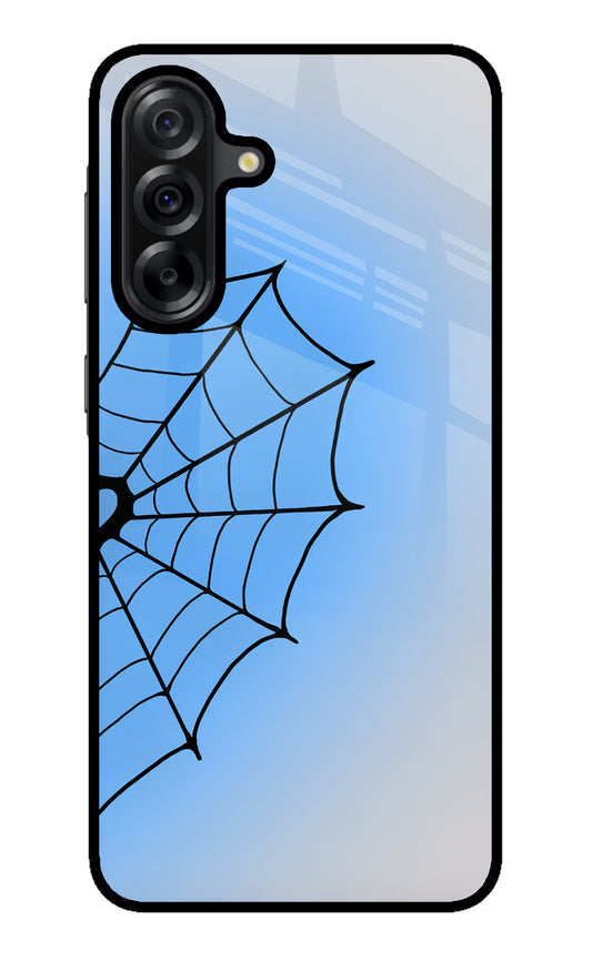 Blue Web Samsung A36 5G Glass Case