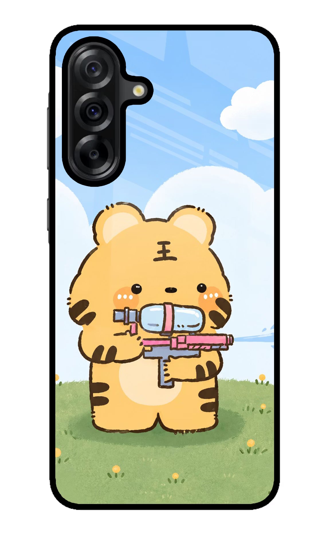 Tiger Treat Samsung A36 5G Glass Case