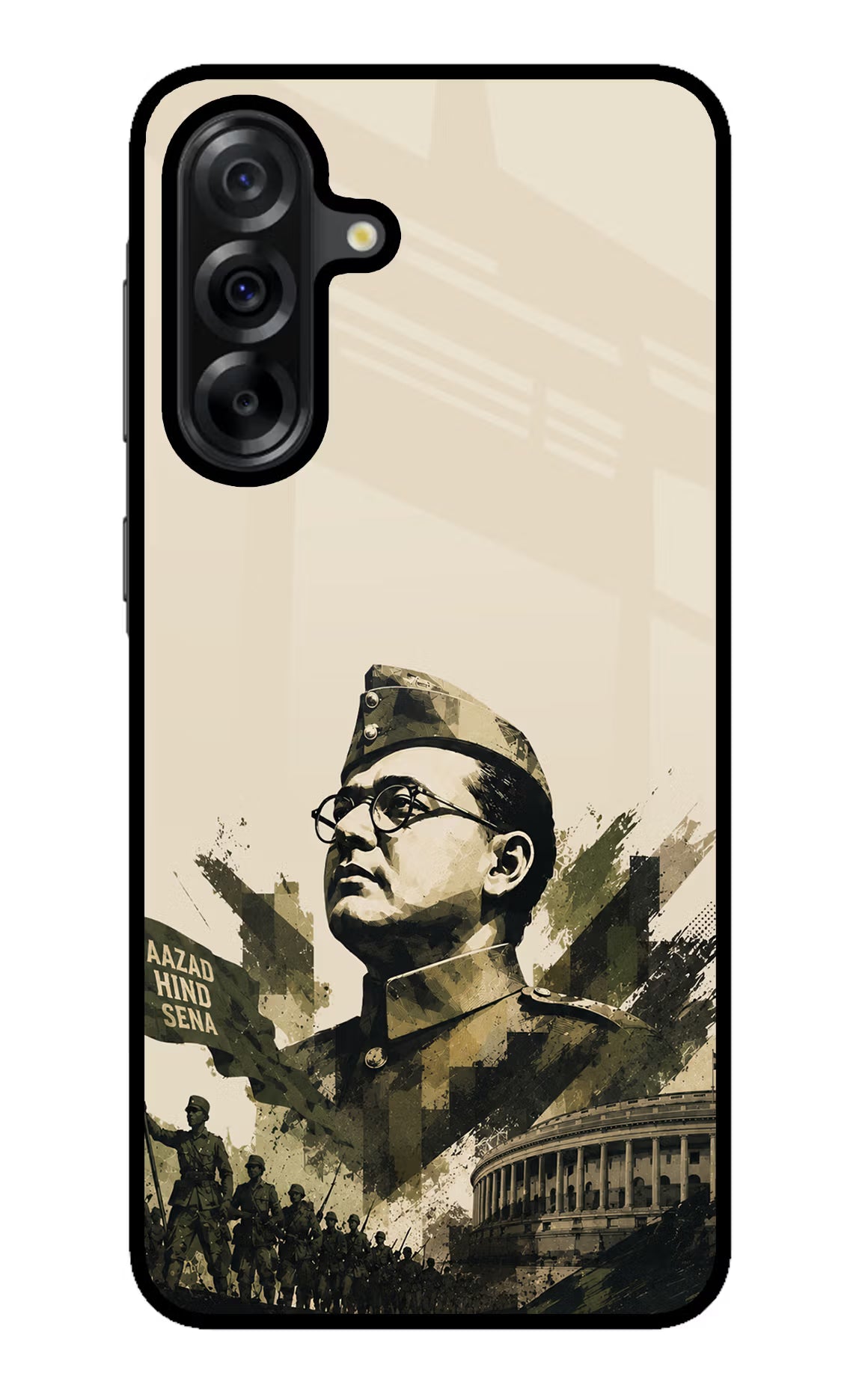 Netaji Rising Samsung A36 5G Glass Case