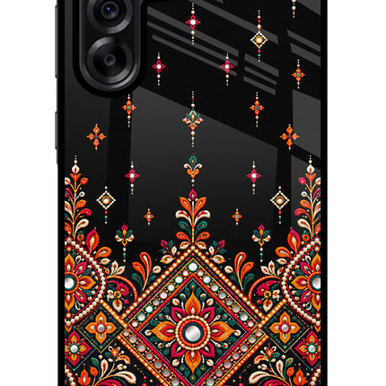 Noir Mehfil Samsung A36 5G Glass Case