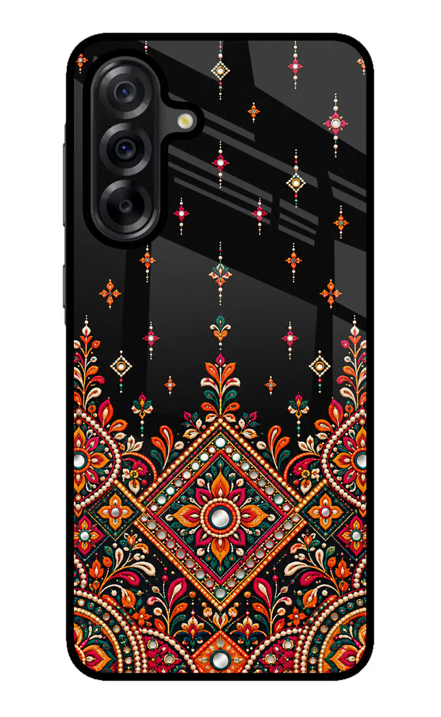 Noir Mehfil Samsung A36 5G Glass Case