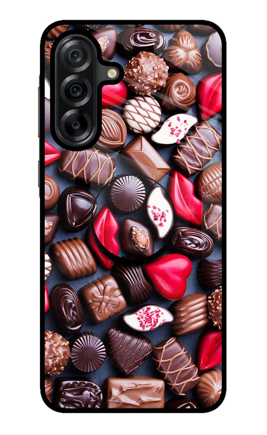 Chocolates Samsung A36 5G Pop Case, Metal case