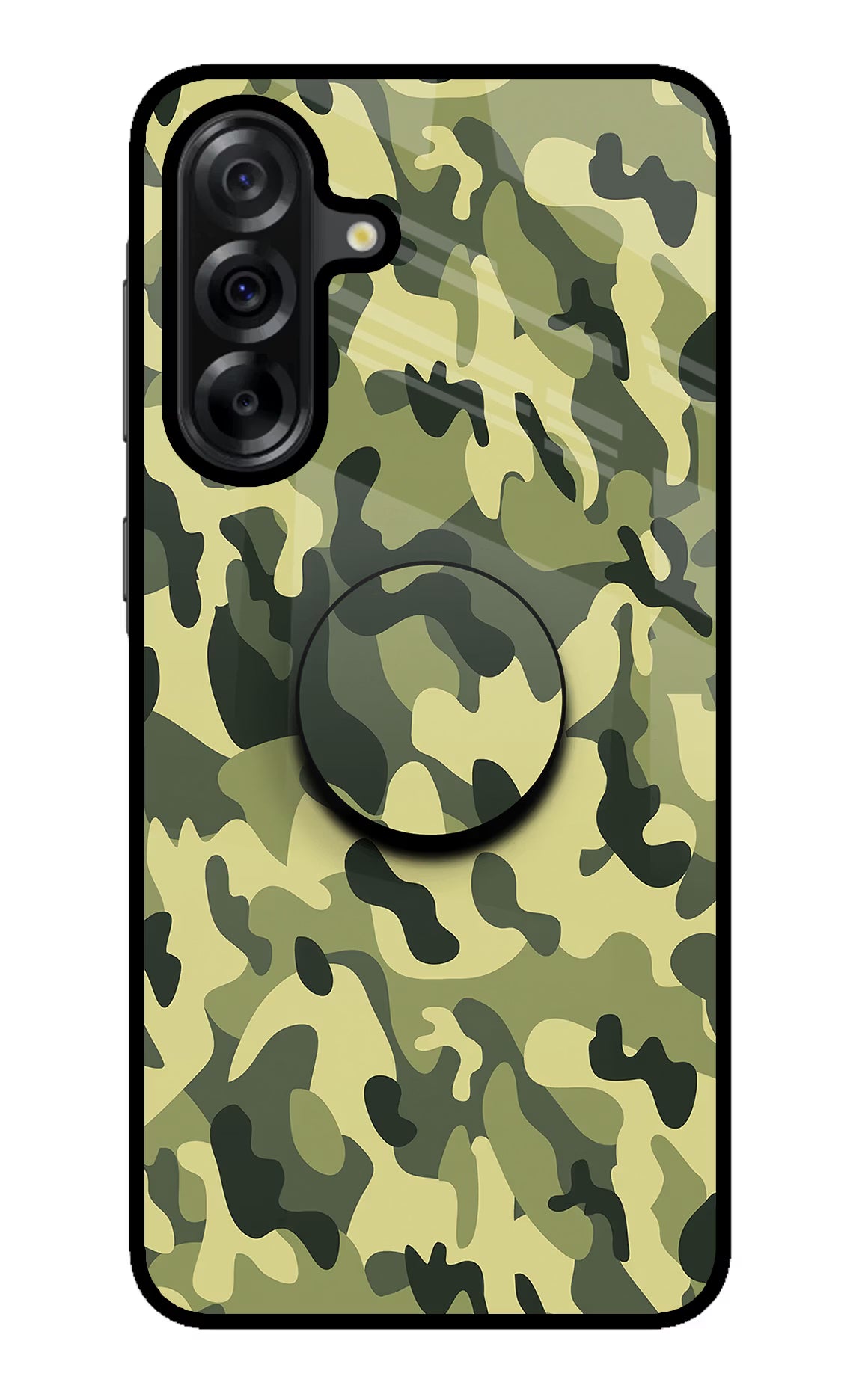Camouflage Samsung A36 5G Pop Case by Casekaro