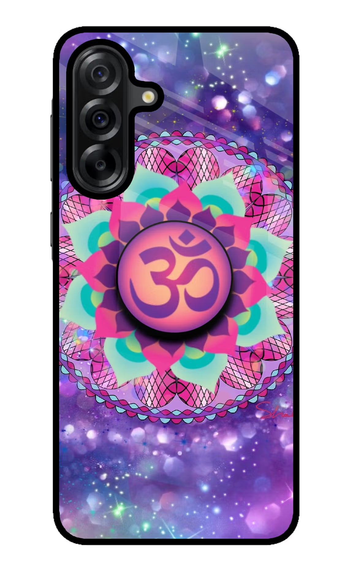 Om Purple Samsung A36 5G Pop Case by Casekaro