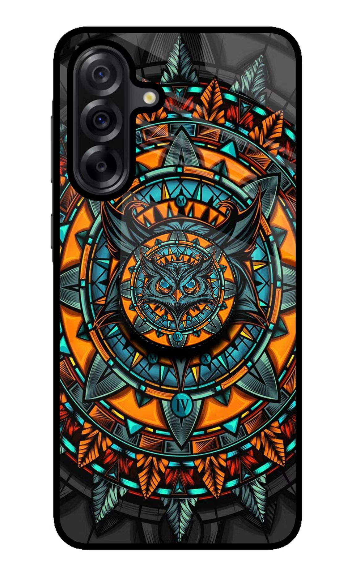 Angry Owl Samsung A36 5G Pop Case by Casekaro