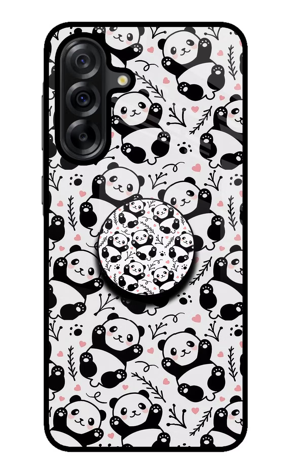 Cute Panda Samsung A36 5G Pop Case by Casekaro