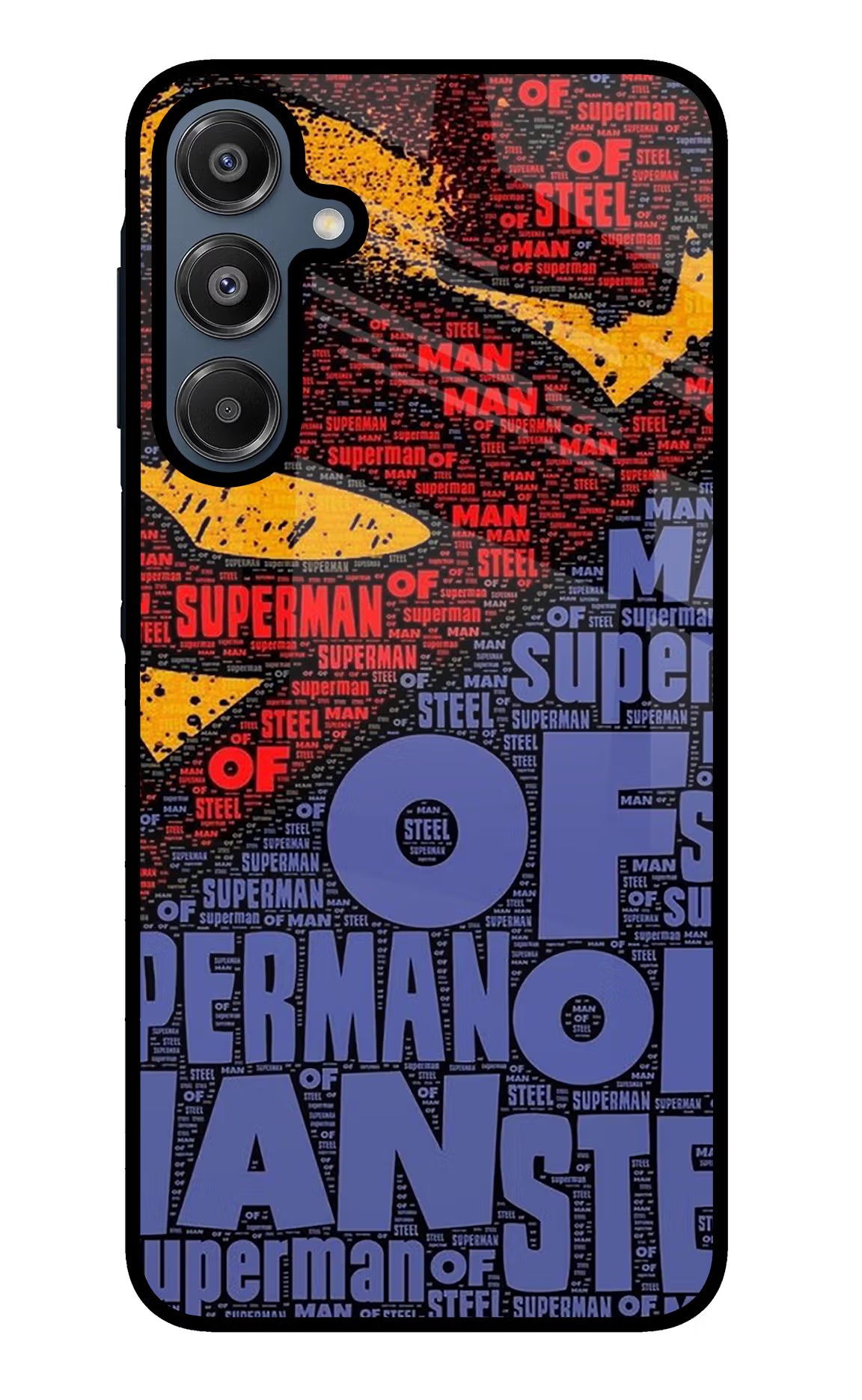 Superman Samsung A16 5G Glass Case Back Cover by Casekaro