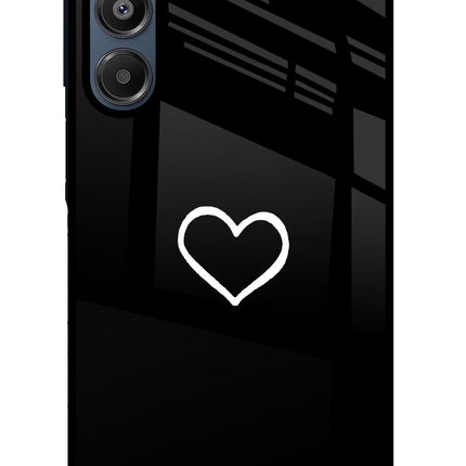 Heart Samsung A16 5G Glass Case