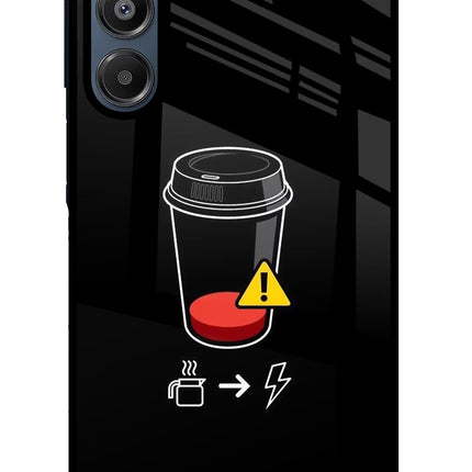 Coffee Samsung A16 5G Glass Case