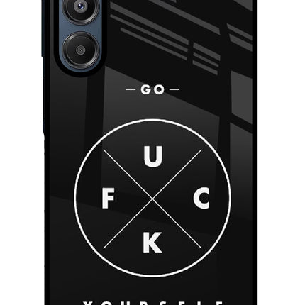 Go Fuck Yourself Samsung A16 5G Glass Case