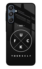 Go Fuck Yourself Samsung A16 5G Glass Case