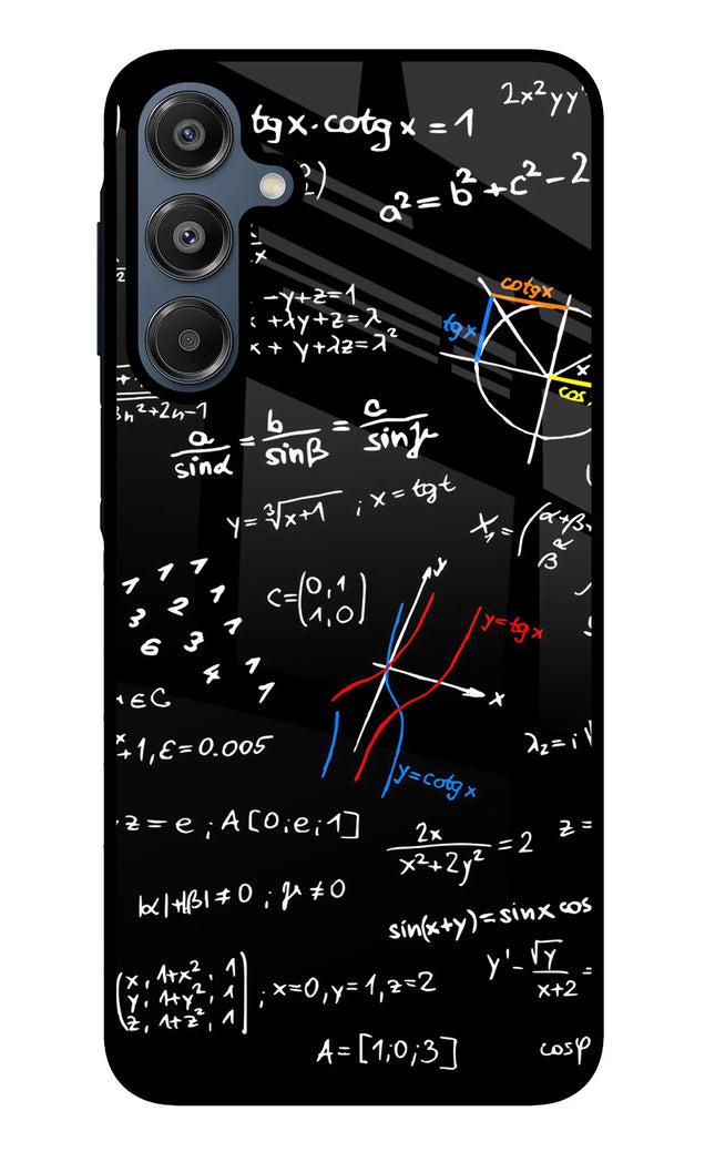 Mathematics Formula Samsung A16 5G Glass Case
