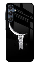 Moon Space Samsung A16 5G Glass Case