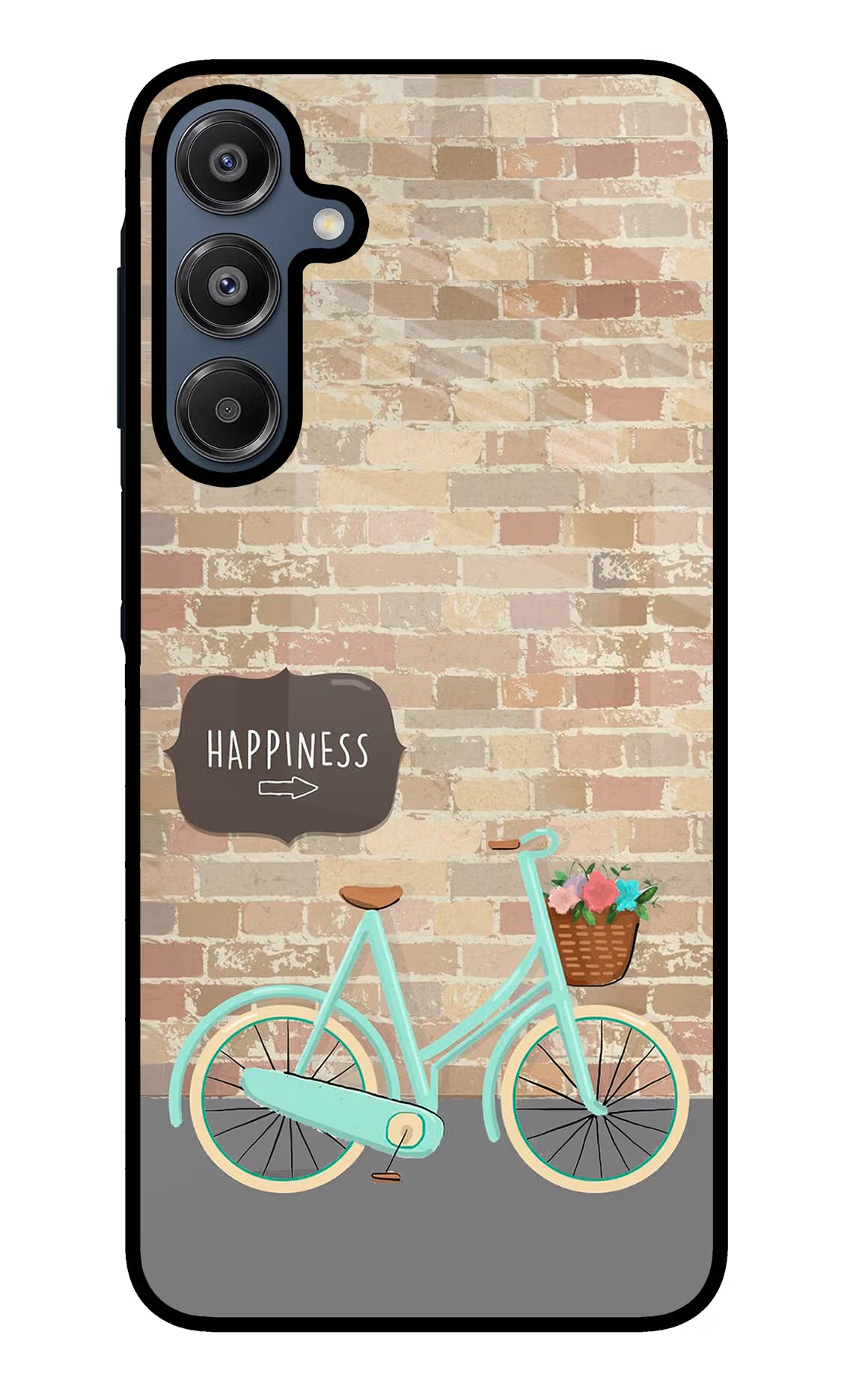 Happiness Artwork Samsung A16 5G Glass Case