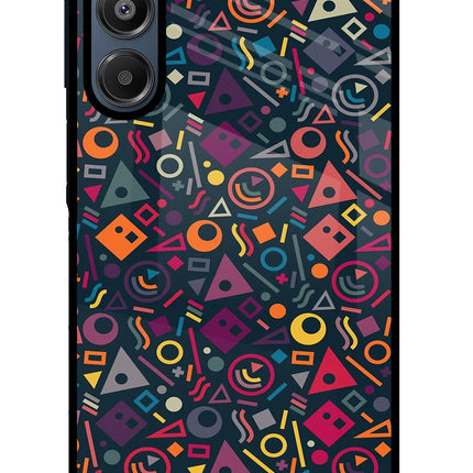 Geometric Abstract Samsung A16 5G Glass Case