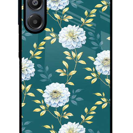 Flowers Samsung A16 5G Glass Case